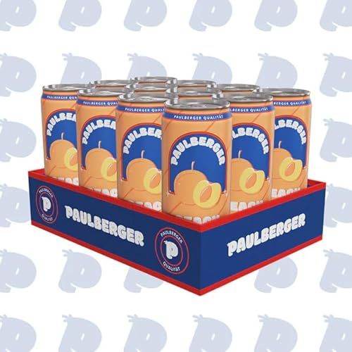 Paulberger Limonade Peach 12x 330ml Dose von die blaue sau