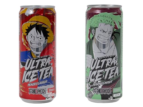 Ultra Ice Tea Pfirsich Geschmack - Anime 2er Mix - One Piece von dinese
