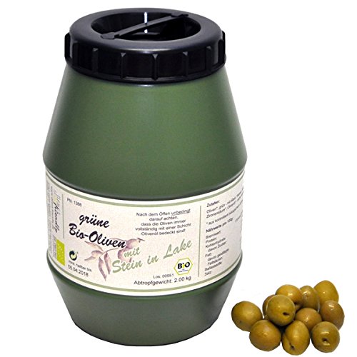 direct&friendly Bio Oliven grün mit Stein in Lake (2 kg) von direct&friendly