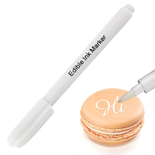 dobooo 5 Pcs Stifte zum Dekorieren von Speisen | Backstifte essbar,Essbare Marker für Schokolade, Kuchendekorationsstifte, Gourmetschreiber zum Dekorieren von Fondant, Kuchen, Backen von dobooo