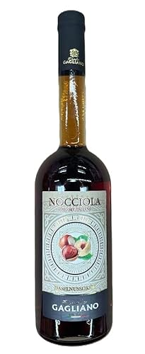 1 Flasche Gagliano Nocciola a 0,7 Liter 20% vol. Haselnusslikör von Sattie