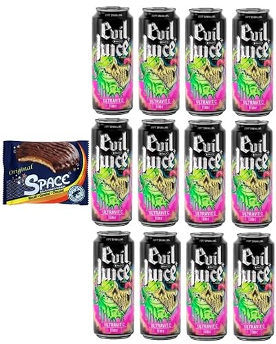 12 Dosen Evil Juice Licky Lime a 0,5 L inkl. EINWEGPFAND + Space Keks gratis a 45 g von doktor