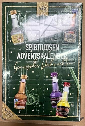 Dr. Rauch Spirituosen Adventskalender a 0,02 L 25-44% vol aus 12 Sorten Advent von doktor