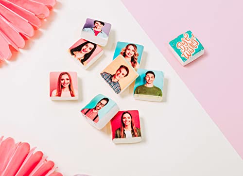 Marshmallows personalisierbar, 9x Marshmallow mit Foto, Süßigkeiten bedrucken, süßes Geschenk, für Geburtstag, Hochzeit von druckess