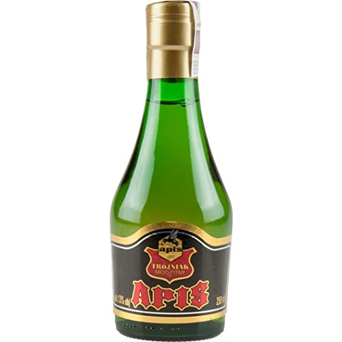 Apis Trójniak Honig (Drittel) 0,25L | Met Honigwein Metwein Honigmet | 250 ml | 13% Alkohol | Apis | Geschenkidee | 18+ von eHonigwein.de Premium Quality