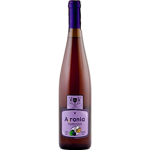 Aronia Trójniak Honig (Aronia-Met Drittel) 0,75L | Met Honigwein Metwein Honigmet | 750 ml | 13.5% Alkohol | Imbiorowicz | Geschenkidee | 18+ von eHonigwein.de Premium Quality