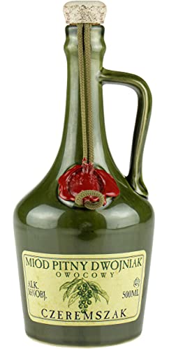 Czeremszak Dwójniak-Honig | 500 ml | 16% Alkohol Metwein | Polnische Produktion | Geschenkidee | 18+ | Keramik von eHonigwein.de Premium Quality