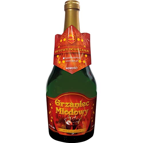 Grzaniec Miodowy Trójniak Honig (Drittel) 0,75L | Met Honigwein Metwein Honigmet | 750 ml | 13% Alkohol | Apis | Geschenkidee | 18+ von eHonigwein.de Premium Quality