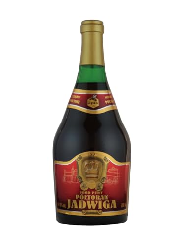 Jadwiga Półtorak Honig (Eineinhalber) 0,75L | Met Honigwein Metwein Honigmet | 750 ml | 16% Alkohol | Apis | Geschenkidee | 18+ von eHonigwein.de Premium Quality