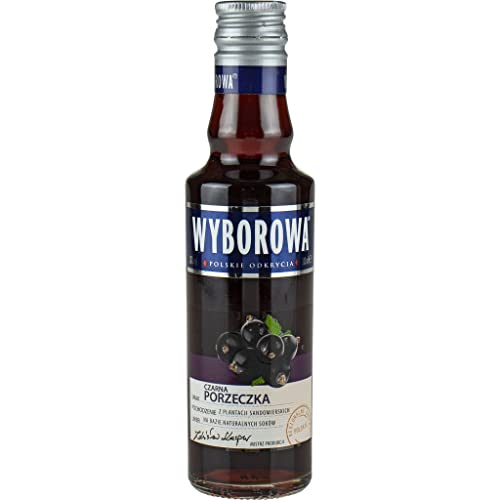 Likier Wyborowa Czarna Porzeczka 200 ml | Likör |200 ml | 30% Alkohol | Wyborowa | Geschenkidee | 18+ von eHonigwein.de Premium Quality