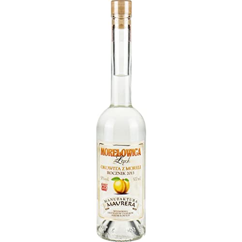 Okowita Maurera Morelowica z Łącka 2013 (Aprikosenokowita) 0,5L | Flavoured Vodka, Okovita |500 ml | 50% Alkohol | Manufaktura Maurera | Geschenkidee | 18+ von eHonigwein.de Premium Quality