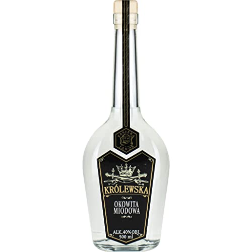 Okowita miodowa Królewska 500 ml | Flavoured Vodka, Okovita |500 ml | 40% Alkohol | Pasieka Jaros | Geschenkidee | 18+ von eHonigwein.de Premium Quality