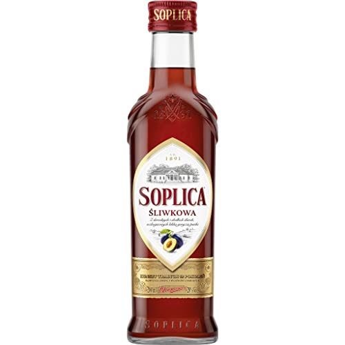 Soplica sliwkowa 0,2L - Pflaumenlikör | Likör |200 ml | 28% Alkohol | Soplica | Geschenkidee | 18+ von eHonigwein.de Premium Quality