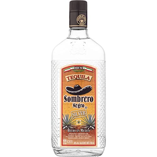 Tequila Sombrero Negro Silver 700 ml | Tequila |700 ml | 38% Alkohol | Mundivie | Geschenkidee | 18+ von eHonigwein.de Premium Quality