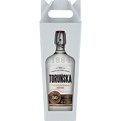 Torunska KartoffelWodka Stark 0,5L im Karton | Vodka |500 ml | 50% Alkohol | Toruńskie Wódki Gatunkowe | Geschenkidee | 18+ von eHonigwein.de Premium Quality