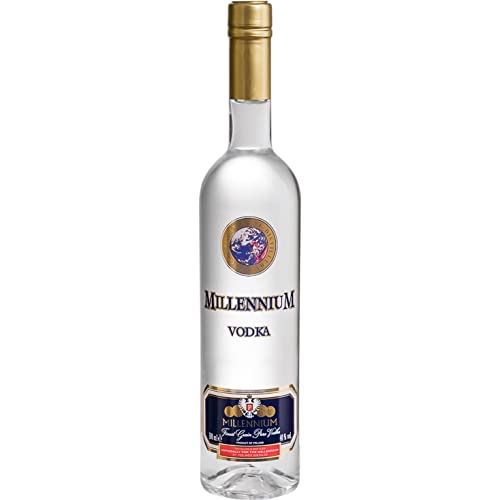 Wodka Millennium 500 ml | Vodka |500 ml | 40% Alkohol | Destylarnia Chopin | Geschenkidee | 18+ von eHonigwein.de Premium Quality