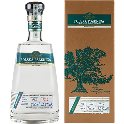 Wodka Polska Pszenica Jesień 2021 700 ml w kartonie | Vodka |700 ml | 42.9% Alkohol | Old Polish Vodka | Geschenkidee | 18+ von eHonigwein.de Premium Quality