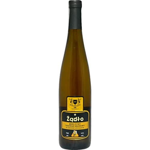 Żądło Trójniak Honig (Stachel Drittel) mit dem Buchweizenhonig 0,75L | Met Honigwein Metwein Honigmet | 750 ml | 14% Alkohol | Imbiorowicz | Geschenkidee | 18+ von eHonigwein.de Premium Quality