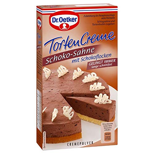 Dr. Oetker Tortencreme Schoko Sahne, 170 g von ebaney