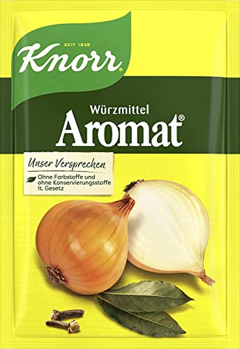 Knorr Würzmittel zur geschmacklichen Verfeinerung von Speisen (Aromat Nachfüllbeutel), 100g von ebaney