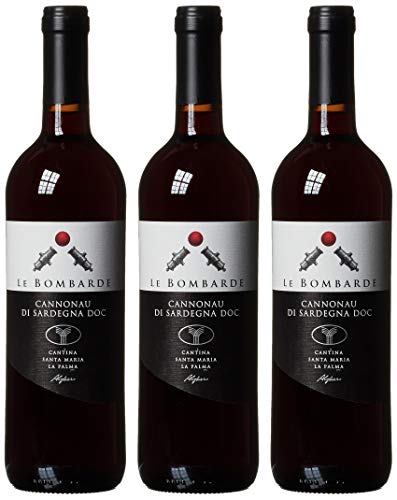 Santa Maria La Palma Cannonau di Sardegna DOC "Le Bombarde" Trocken (3 x 0.75 l) von ebaney