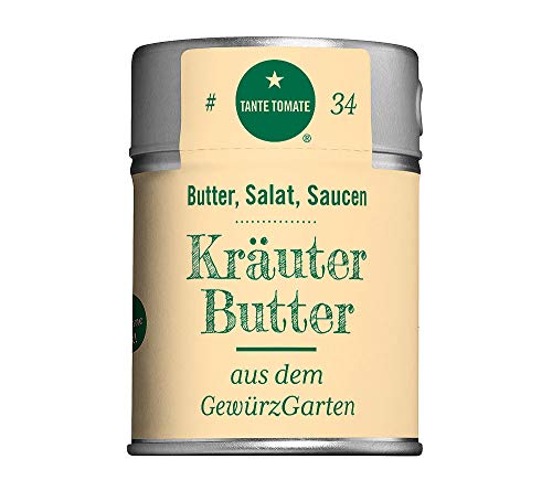 Tante Tomate - KräuterButter - aus dem GewürzGarten - Gewürzmischung 70g von ebaney