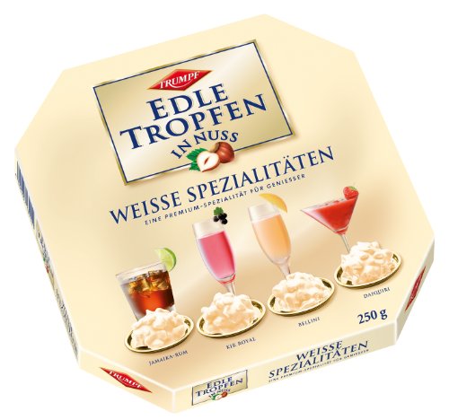 Trumpf Edle Tropfen in Nuss Weisse Spezialitäten, 3er Pack (3 x 250 g) von Trumpf