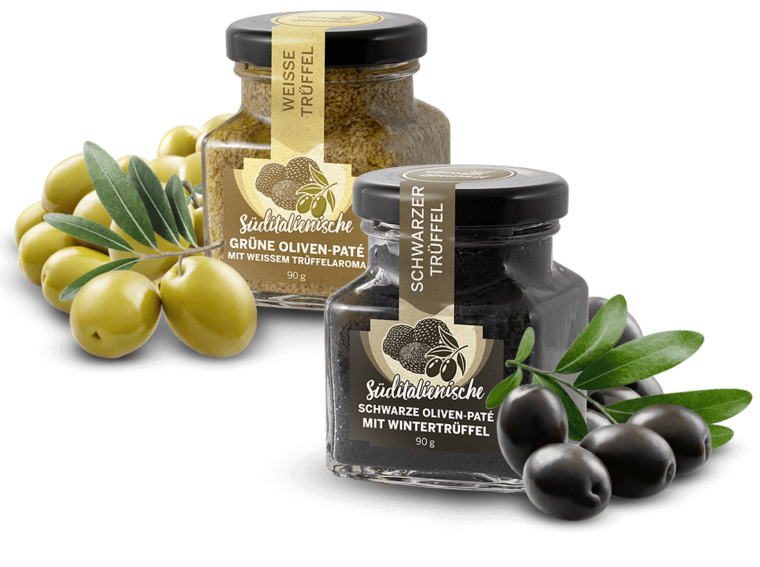 Vorteilsset Edel-Olivenpatés mit Trüffeln 180 g von ebrosia Gourmet