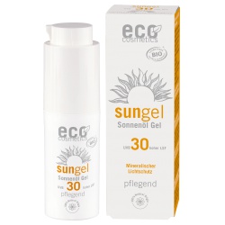Gesichts-Sonnengel LSF 30 von eco cosmetics