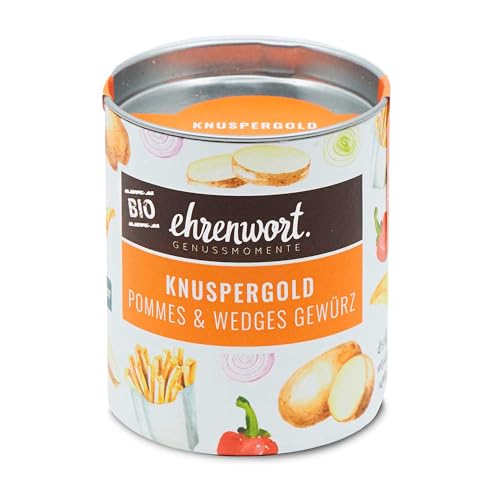 Ehrenwort Bio Knuspergold Pommes und Wedges 65g von ehrenwort