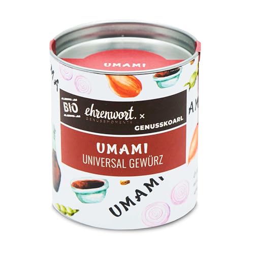 Ehrenwort Bio Umami Universal Gewürz 50g - Universal Gewürzmischung - verleiht allen Speisen echte geschmackliche Tiefe von ehrenwort von ehrenwort