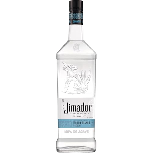 El Jimador Blanco Tequila - Premium Tequila - Geschenkempfehlung - kristllaklar mit fruchtigen Zitrusnoten und einem Hauch von Gewürzen - 0.7L/38% Vol. von el Jimador Tequila