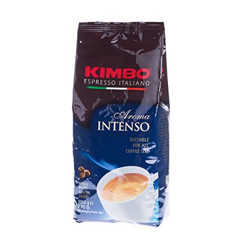 18 x 1 kg Kimbo Aroma Intenso Kaffee Espresso ganze Bohnen von ellobo