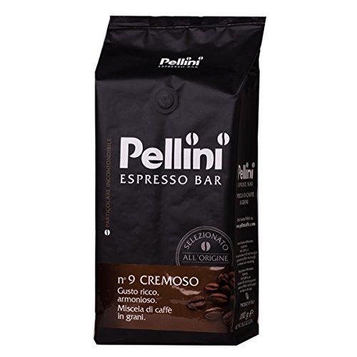 18 x 1kg Pellini - Espresso Bar Cremoso n 9 Kaffee Espresso ganze Bohnen von ellobo