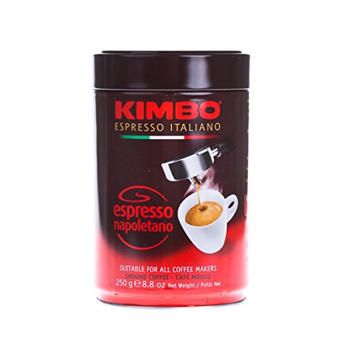 24 x 250g Kimbo Espresso Napoletano Kaffee fein gemahlen von ellobo