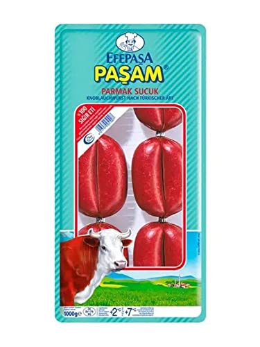 Efepasa, Fingerwurst, Pikante Wurst, Türkische Art 1000 Gramm 1 Packung Wurst von eworldpartner