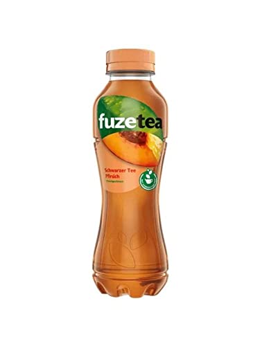 Fuze Tea Schwarzer Tee Pfirsich 400 ml Kalter Tee von eworldpartner