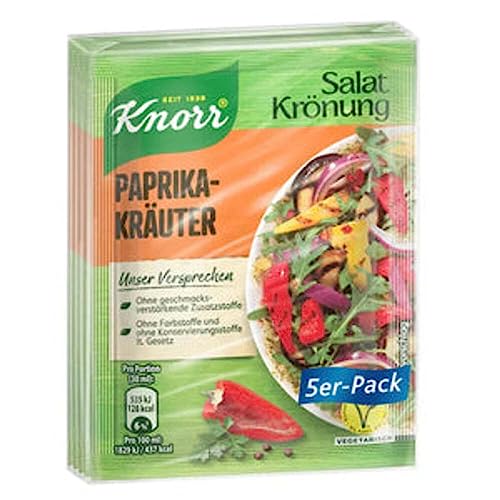 Knorr, Salatkrönung Lecker Paprika Krauter Dressing 5-er Pack von eworldpartner