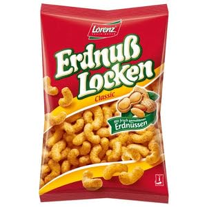 Lorenz Erdnuß Locken Classic 120g Leckere Pistazienchips von eworldpartner