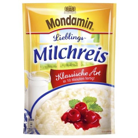 Mondamin Lieblings Milchreis Klassische Art - Pulvermix-Dessert 500 ml 1 Stück von eworldpartner