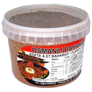 Osmanli, Meat Spices - Meatballs- und Fleisch- Gewürzmischung 400 Gramm 1 Stück von eworldpartner