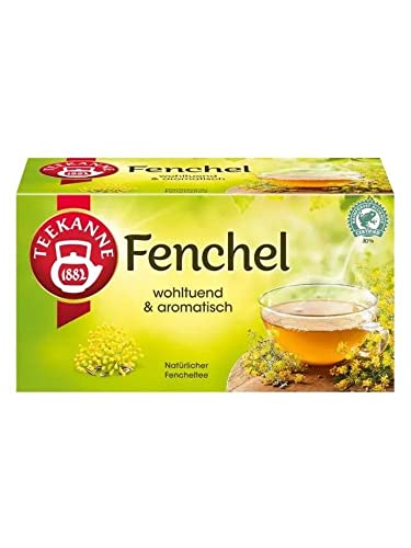 Teekanne Fencheltee 60g, 20 Beutel Natürlish Kräutertee 1 Packung von eworldpartner