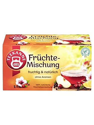 Teekanne Natürlicher Früchte-Genuss 60g, 20 Beutel Natürlish Kräutertee 1 Packung von eworldpartner