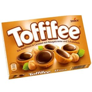 Toffifee Die Haselnuss In Caramel Mit Nougatcreme Und Schokolade 125 Gramm 1 Stück Schokolade von eworldpartner