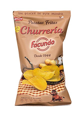 Facundo - Klassische Kartoffelchips, Patatas Fritas, Chips - 55g von facundo