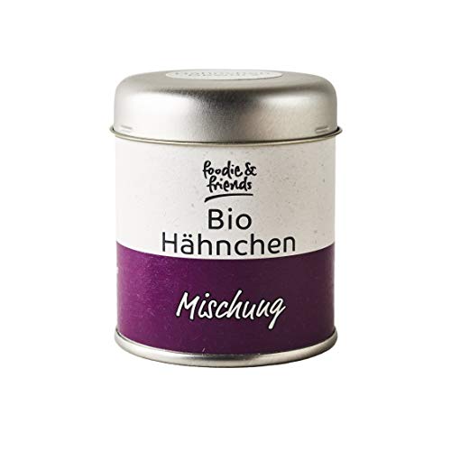 foodie & friends Bio Hähnchen Gewürz 80g | Premium Grillgewürz für Hähnchen | in der Streudose von foodie & friends