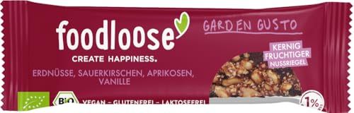 Bio-Nussriegel Garden Gusto von foodloose 2 x 35 gr von foodloose