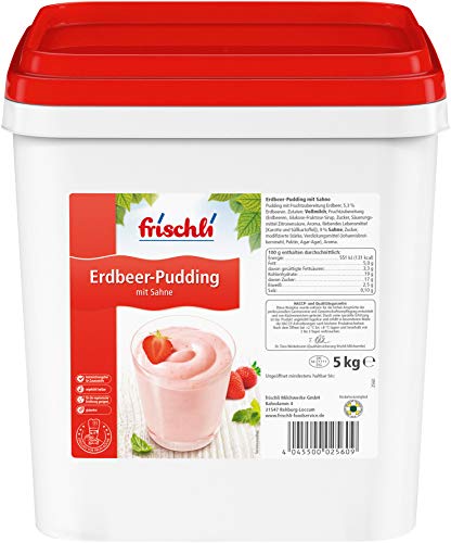 Frischli Fruchtpudding Erdbeer eine leckere Dessertcreme 5000g von frischli Milchwerke GmbH