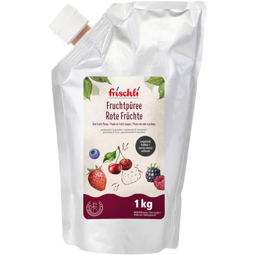 Frischli Fruchtpüree Rote Früchte pasteurisiert und gezuckert 1000g von frischli