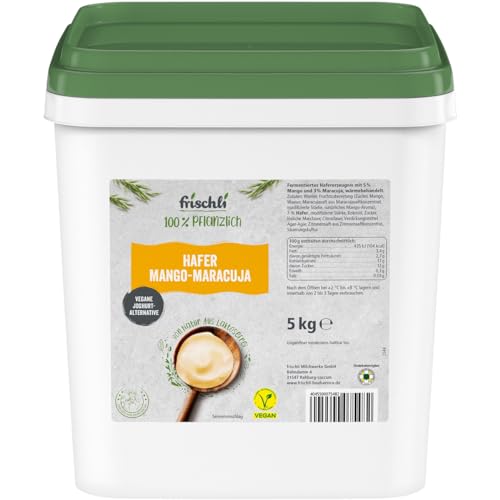 Frischli Hafer Mango Maracuja vegane Joghurtalternative 5000g von frischli